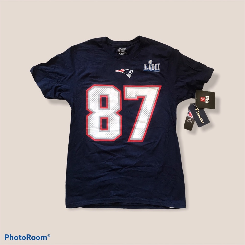 NWT NFL Gronkowski Crew Neck T Men’s Size S
